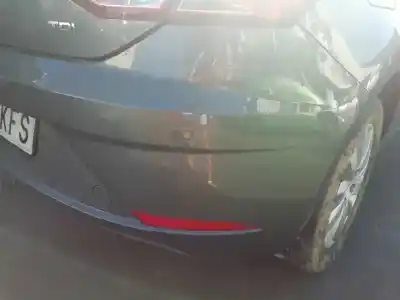 Автозапчастина б/у задній бампер для seat leon (5f1) reference посилання на oem iam 5f0807421m  