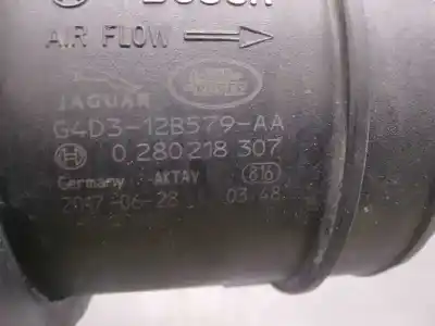 Second-hand car spare part flowmeter for jaguar xe portfolio oem iam references g4d312b579aa 0280218307 