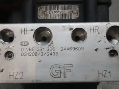 Pezzo di ricambio per auto di seconda mano abs per opel corsa c essentia riferimenti oem iam 24469609  0265231306