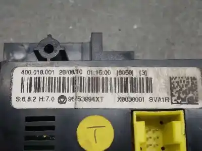 Автозапчастина б/у клімат-контроль для citroen c3 exclusive посилання на oem iam 96753994xt  