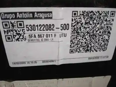 Pezzo di ricambio per auto di seconda mano rivestimento porta anteriore sinistro per seat leon (kl1) xcellence riferimenti oem iam 5fa867011  