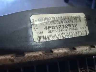 Автозапчасти б/у водяной радиатор за audi a6 allroad c6 (4fh) 3.0 tdi quattro ссылки oem iam 4f0121251p  