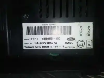 Second-hand car spare part multifunction display for ford focus lim. business oem iam references f1ft18b955gd  