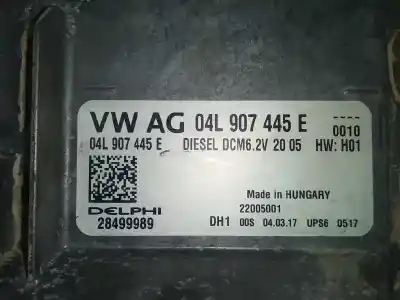 Автозапчастина б/у ебу контролер двигуна для seat leon (5f1) reference посилання на oem iam 04l907445e  28499989