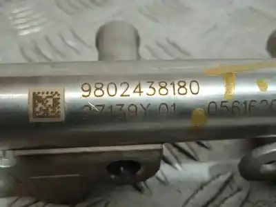 Автозапчастина б/у рампа инжектора для citroen c3 picasso collection посилання на oem iam 9802438180  