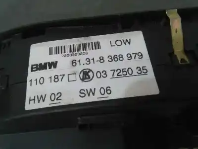 Gebrauchtes Autoersatzteil fensterschalter vorne links zum bmw serie 5 berlina (e39) 2.5 turbodiesel cat oem-iam-referenzen 61318368979 4 teclas 
