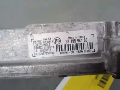 Pezzo di ricambio per auto di seconda mano centralina start/stop per citroen c4 picasso feel riferimenti oem iam 9819598180  