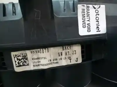 Автозапчастина б/у панель інструментів для opel mokka excellence посилання на oem iam 95386878  