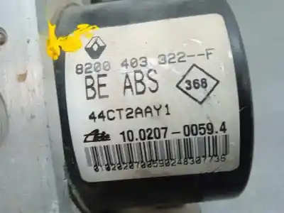 Peça sobressalente para automóvel em segunda mão abs por renault twingo acces referências oem iam 8200403322f  10020700594