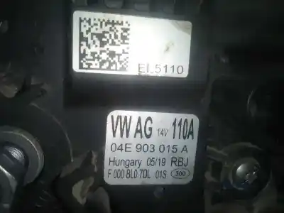 Автозапчастина б/у генератор для seat leon (5f1) style visio edition посилання на oem iam 04e903015a 04e903015ax 