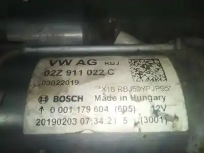 Автозапчасти б/у двигатель запускается за seat leon (5f1) style visio edition ссылки oem iam 02z911022c 02z911022cx 02z911024qx