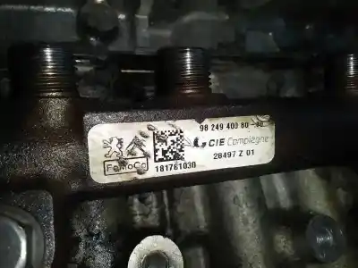 Pièce détachée automobile d'occasion Rampe D'injecteur pour CITROEN C4 CACTUS Shine Références OEM IAM 9824940080  