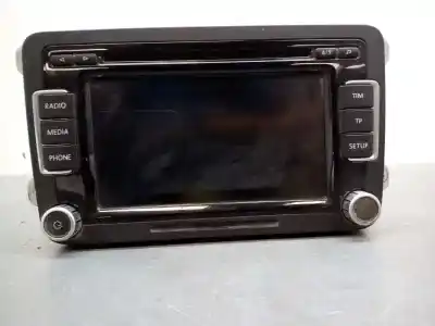 Peça sobressalente para automóvel em segunda mão sistema de áudio / rádio cd por volkswagen passat lim. (362) advance bluemotion referências oem iam 3c8035195f