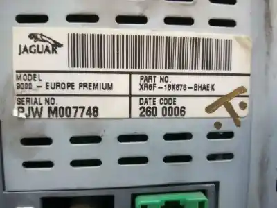 Автозапчастина б/у аудіо система / радіо cd для jaguar s-type ii (x200) 3.0 v6 посилання на oem iam xr8f18k876bhaek  