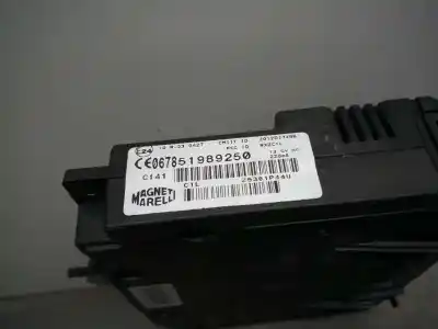 Автозапчасти б/у электронный модуль за fiat fiorino 1.3 16v jtd cat ссылки oem iam 51989250  
