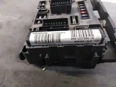 İkinci el araba yedek parçası bsm kontrol ünitesi için citroen c5 berlina 2.0 16v cat (rfn / ew10j4) oem iam referansları 9641257980 bsm-a4 9641257980