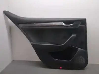 Автозапчастина б/у обкітка задніх лівіх дверей для skoda superb (3v3) active посилання на oem iam 3v5867211