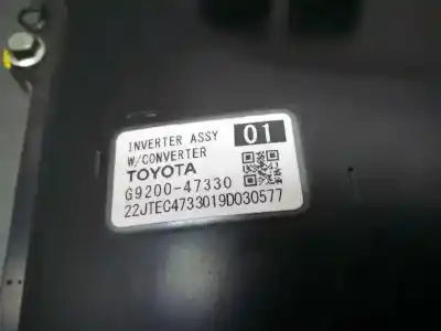 Peça sobressalente para automóvel em segunda mão inversor por toyota corolla (e21) hybrid active referências oem iam   