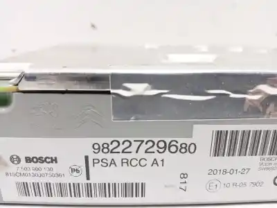 Автозапчастина б/у аудіо система / радіо cd для citroen c4 picasso feel посилання на oem iam 9825029380  9822729680