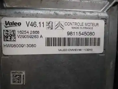 Second-hand car spare part ecu engine control for citroen c4 cactus feel oem iam references 9811545080  