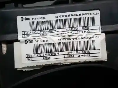 Автозапчастина б/у передня ліва подушка безопасности для fiat doblo cargo 1.3 16v jtd cat посилання на oem iam 07354968570  
