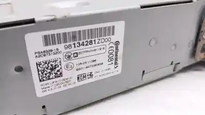 Автозапчасти б/у аудиосистема / радио cd за citroen c-elysée exclusive ссылки oem iam 98134281zd00  10r0511096