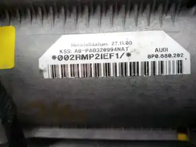 Автозапчастина б/у передня права подушка безопасности для audi a3 (8p) 1.9 tdi ambiente посилання на oem iam 8p0880202  