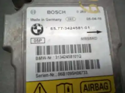 Second-hand car spare part airbag control unit for bmw x3 (e83) 2.0d oem iam references 65773424581  3424581