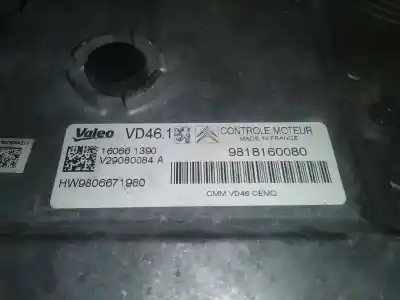 Автозапчасти б/у блок управления двигателем за citroen c3 picasso collection ссылки oem iam 9818160080  