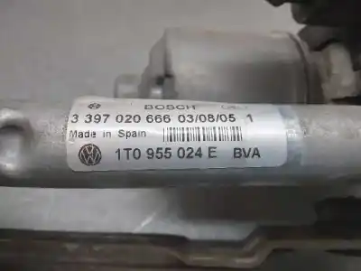 Second-hand car spare part front windshield wiper motor for volkswagen touran (1t1) advance oem iam references 1t0955024e 0390241786 3 cables