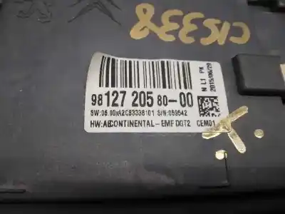 Second-hand car spare part audio system / radio cd for citroen c4 picasso feel oem iam references 9812720580  