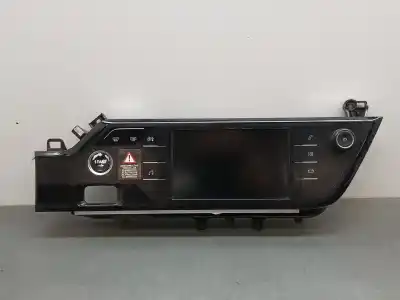 Second-hand car spare part multifunction display for citroen c4 picasso feel oem iam references 9825029380