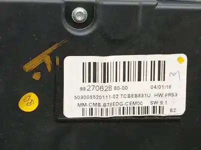 Second-hand car spare part dashboard for citroen c4 picasso feel oem iam references 9827062880  