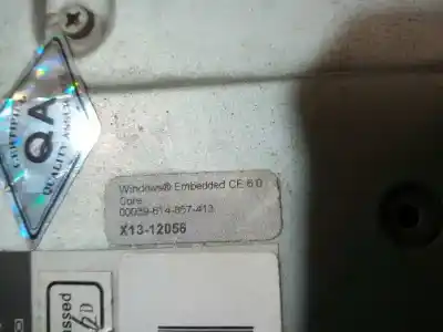 Peça sobressalente para automóvel em segunda mão sistema de áudio / rádio cd por subaru xv active referências oem iam x1312056  