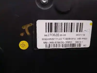 Second-hand car spare part dashboard for citroen c4 picasso feel oem iam references 9827062880  