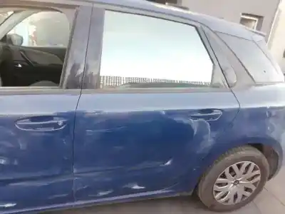 Автозапчасти б/у ЗАДНЯЯ ЛЕВАЯ ДВЕРЬ за CITROEN C4 PICASSO  ссылки OEM IAM 9801573080  