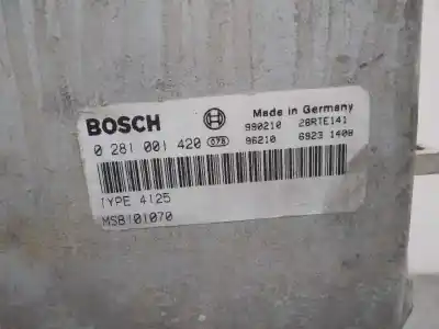 Peça sobressalente para automóvel em segunda mão centralina de motor uce por land rover freelander (ln) 2.0 di familiar (72kw) referências oem iam 0281001420  99021028rte141