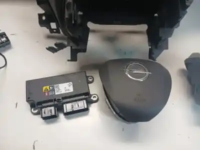 Peça sobressalente para automóvel em segunda mão kit airbag por opel corsa e 120 aniversario referências oem iam   