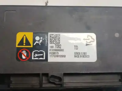 Peça sobressalente para automóvel em segunda mão kit airbag por opel corsa e 120 aniversario referências oem iam   