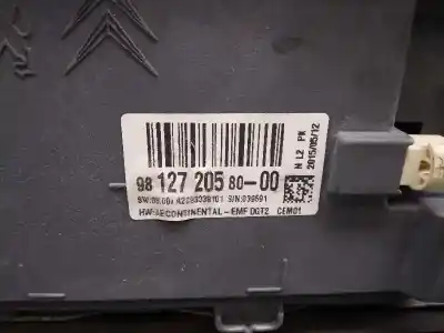 Автозапчастина б/у аудіо система / радіо cd для citroen c4 picasso intensive посилання на oem iam 9812720580  