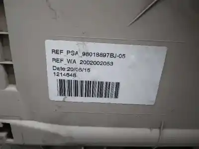 Pezzo di ricambio per auto di seconda mano tenda sinistra per citroen c4 picasso intensive riferimenti oem iam 98018897bj  