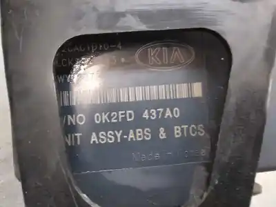 Автозапчастина б/у абс для kia carens (un) 2.0 turbodiesel cat посилання на oem iam 0k2fd437a0  