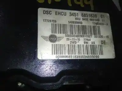 Peça sobressalente para automóvel em segunda mão abs por bmw mini (r56) one referências oem iam 34516851839  