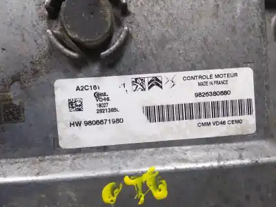 Автозапчасти б/у блок управления двигателем за citroen c4 picasso feel ссылки oem iam 9826380880  9806671980