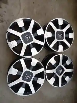 Second-hand car spare part rims set for citroen c4 cactus feel oem iam references 6.5jx17