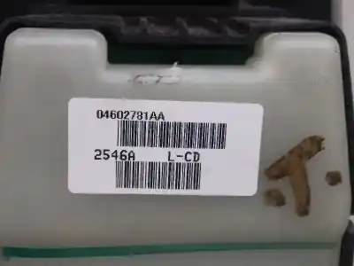 Second-hand car spare part left front power window switch for jeep commander 3.0 crd cat oem iam references 04602781aa x350083030a 4 teclas
