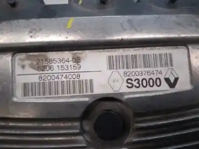 Автозапчасти б/у блок управления двигателем за renault modus luxe privilege ссылки oem iam 8200376474  