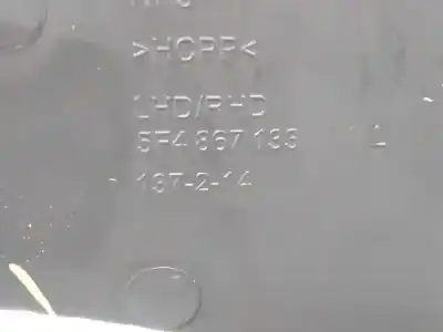 Peça sobressalente para automóvel em segunda mão forra / revestimento da porta traseira esquerda por seat leon st (5f8) fr referências oem iam 5f4867133  