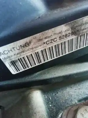 Second-hand car spare part complete engine for seat leon st (5f8) fr oem iam references czca  