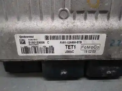 Автозапчастина б/у ебу контролер двигуна для ford grand c-max (dxa/cb7, dxa/ceu) 1.6 tdci посилання на oem iam av6112a650btb  s180133058c